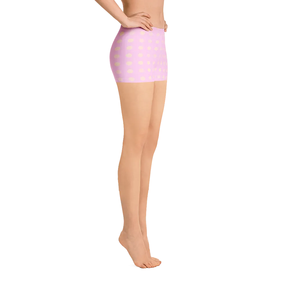 #1dcd4490 - Bubble Gum White Chocolate Swirl - ALTINO Performance Shorts