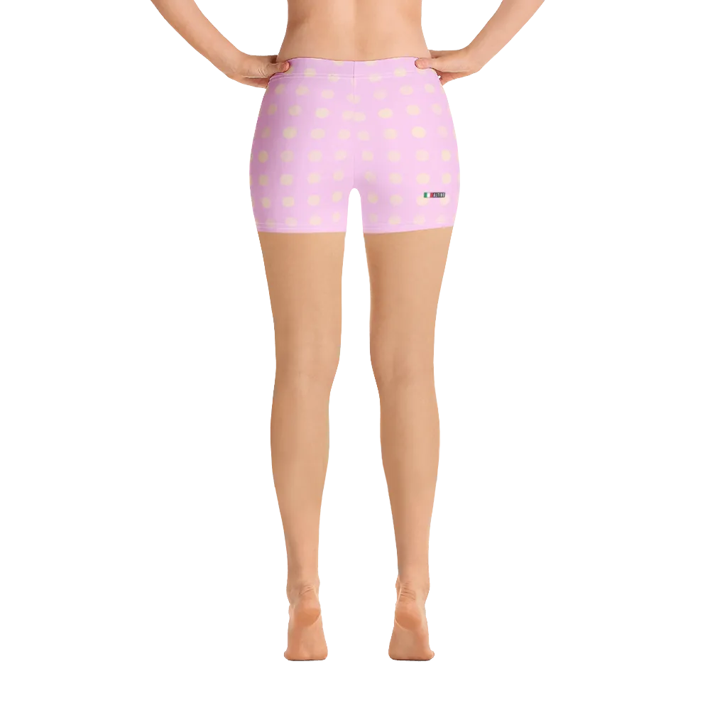 #1dcd4490 - Bubble Gum White Chocolate Swirl - ALTINO Performance Shorts
