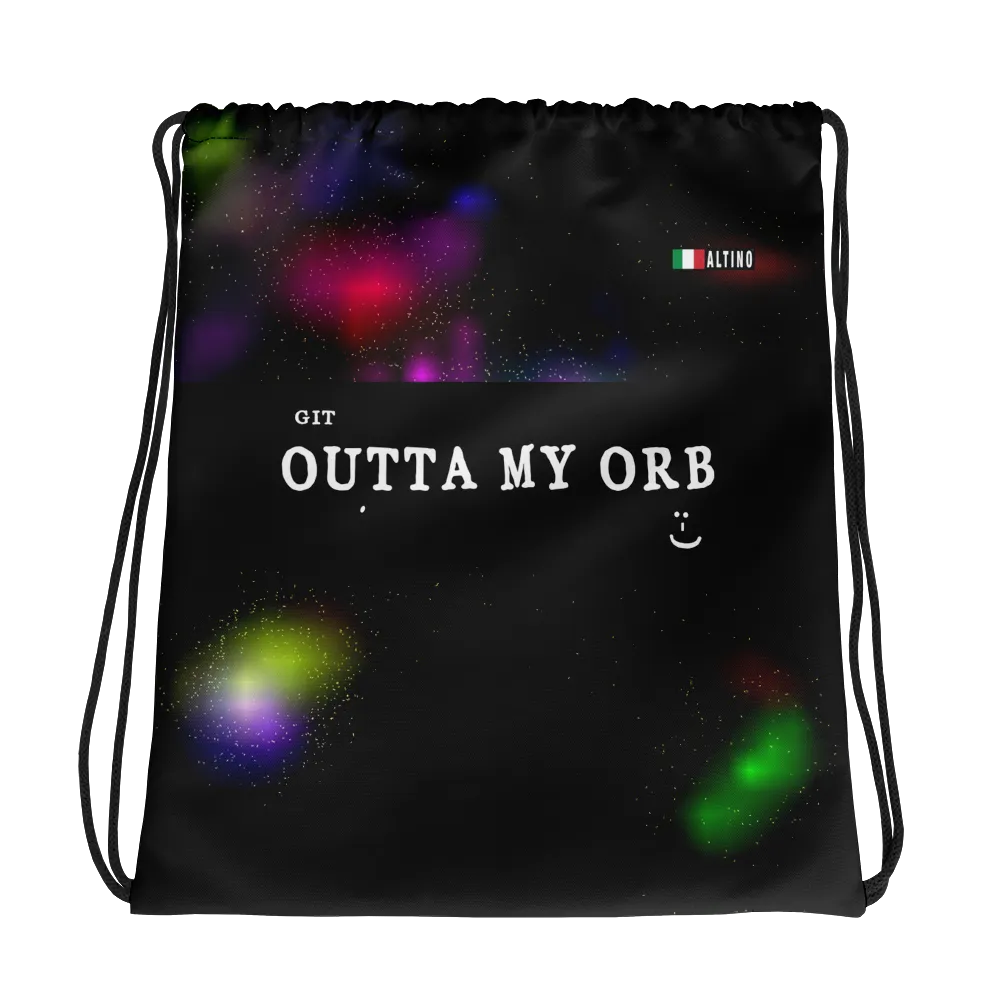 #403894a0 - Gritty Girl Orb 134011 - ALTINO Draw String Bag - Gritty Girl Collection