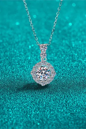 *APP EXCLUSIVE* 1 Carat Moissanite 925 Sterling Silver Necklace