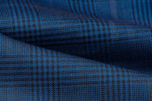 Blue/Black With Pink/Navy Check