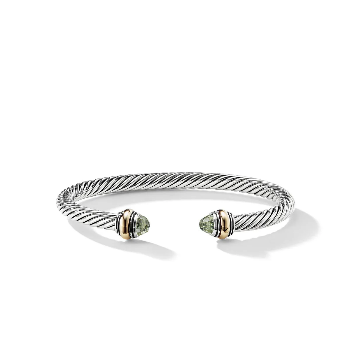 Cable Classic Bracelet Prasiolite