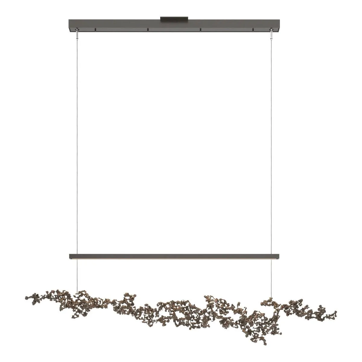 Coral 56 in. LED Linear Pendant Light Oil Rubbed Bronze finish