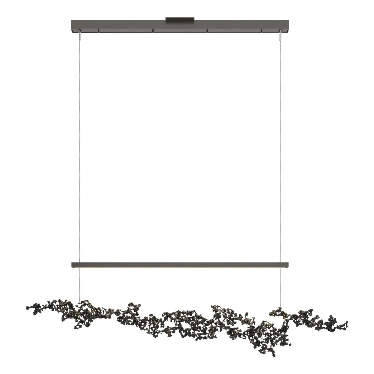 Coral 56 in. LED Linear Pendant Light Oil Rubbed Bronze finish