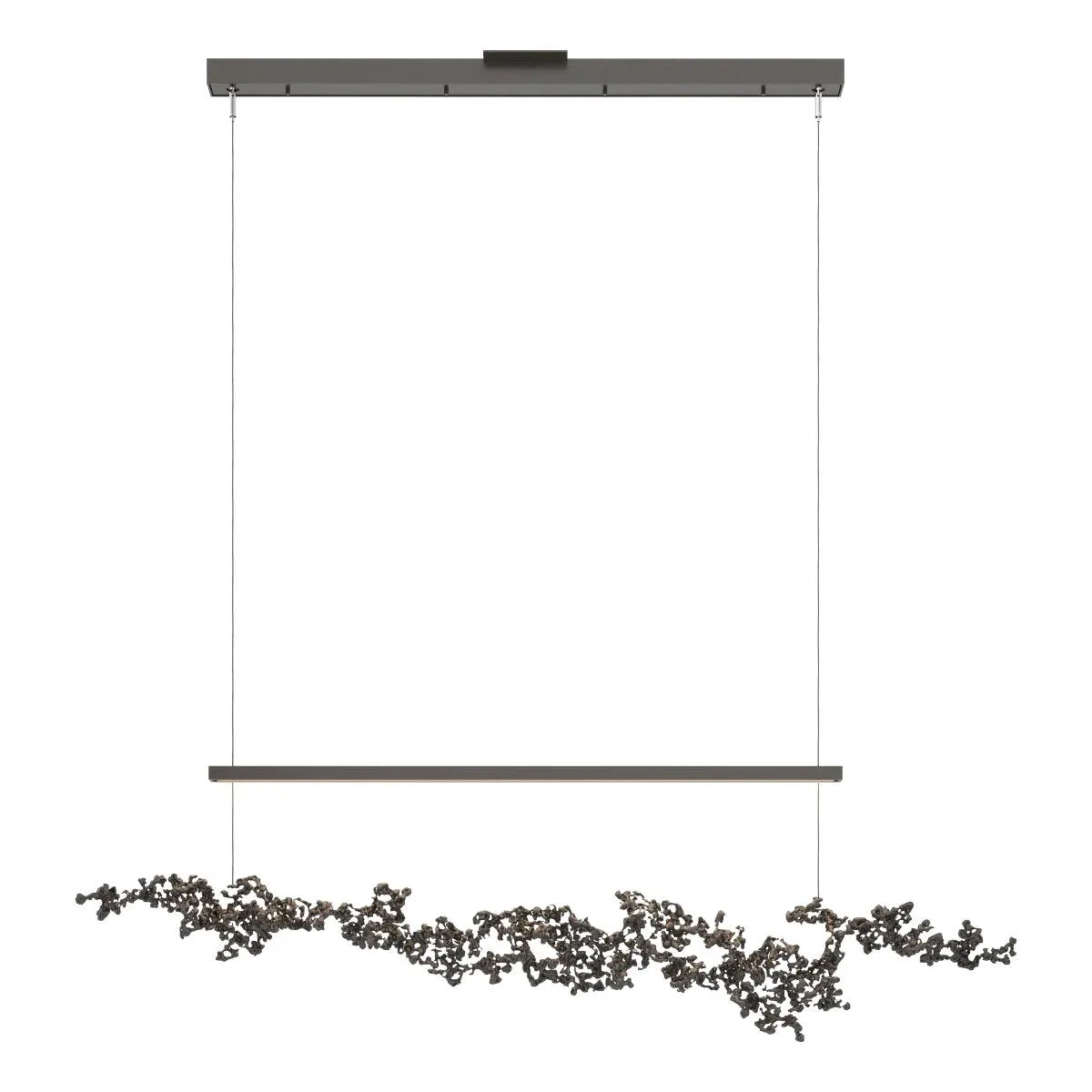 Coral 56 in. LED Linear Pendant Light Oil Rubbed Bronze finish