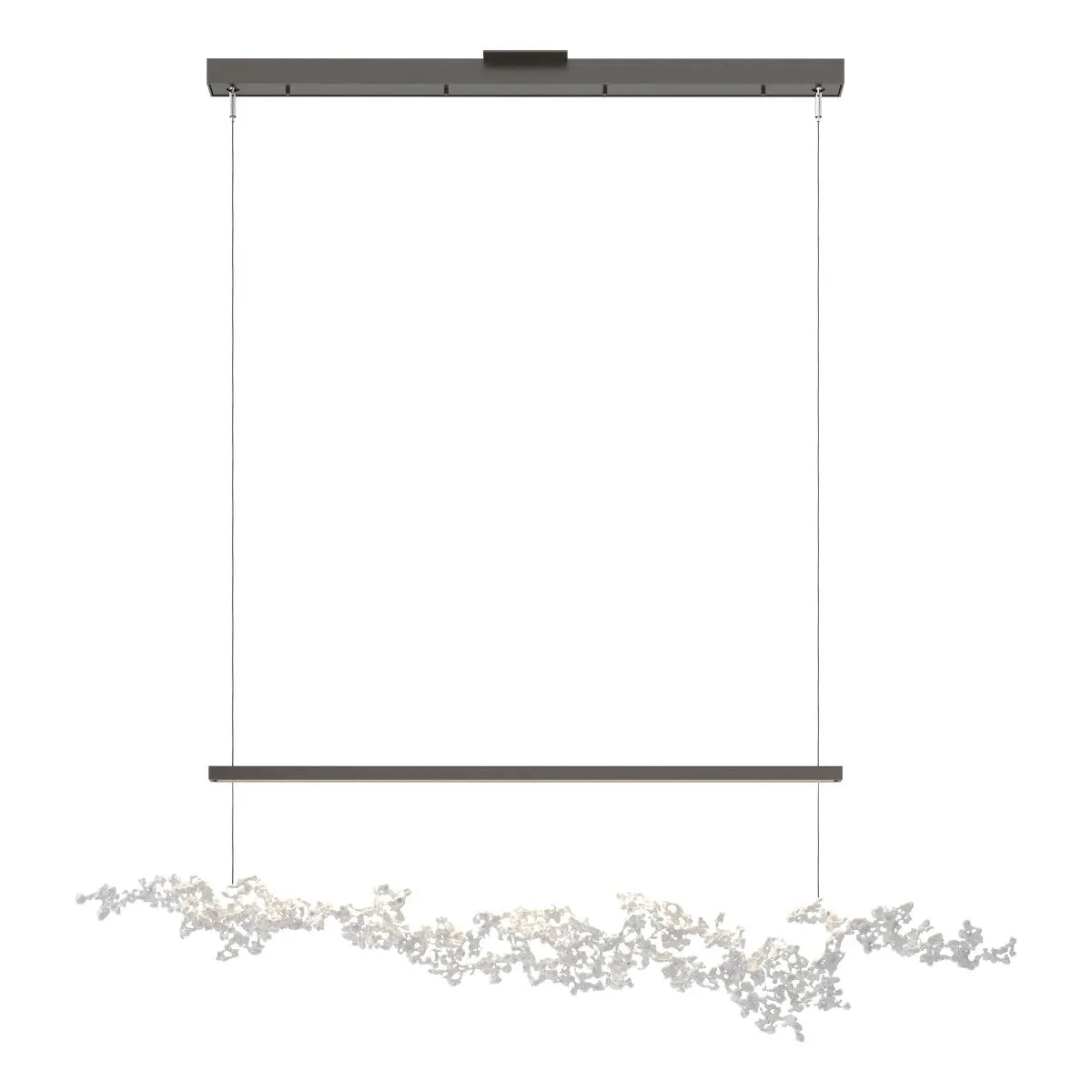 Coral 56 in. LED Linear Pendant Light Oil Rubbed Bronze finish