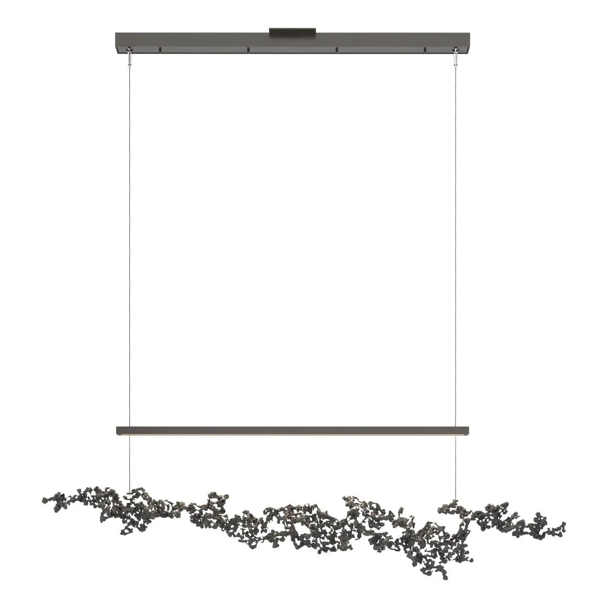 Coral 56 in. LED Linear Pendant Light Oil Rubbed Bronze finish