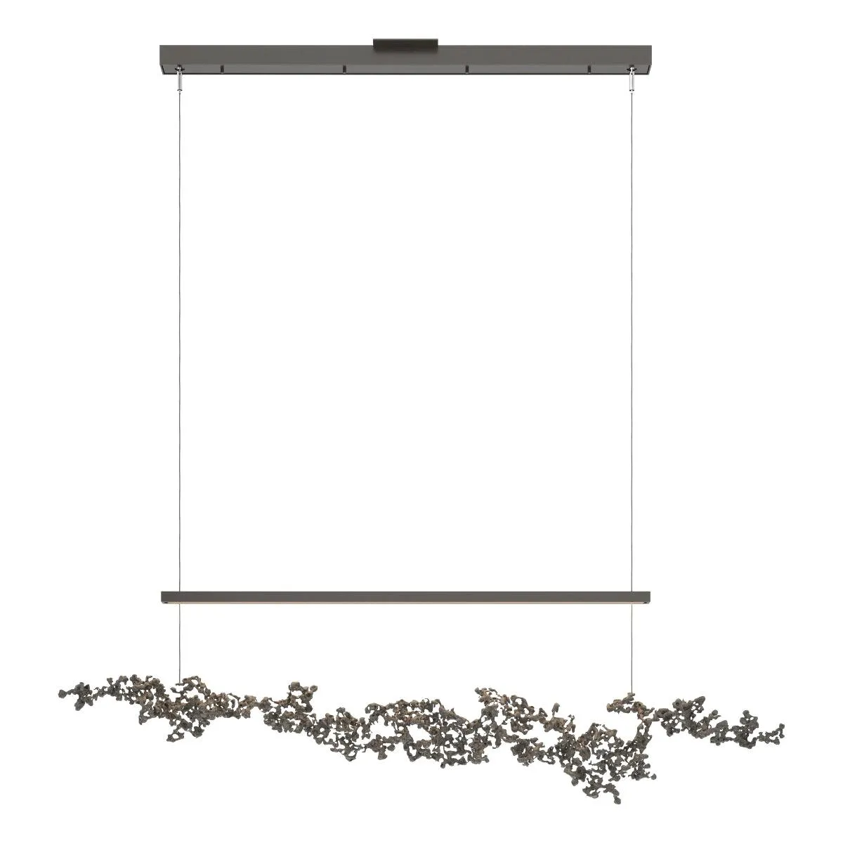 Coral 56 in. LED Linear Pendant Light Oil Rubbed Bronze finish