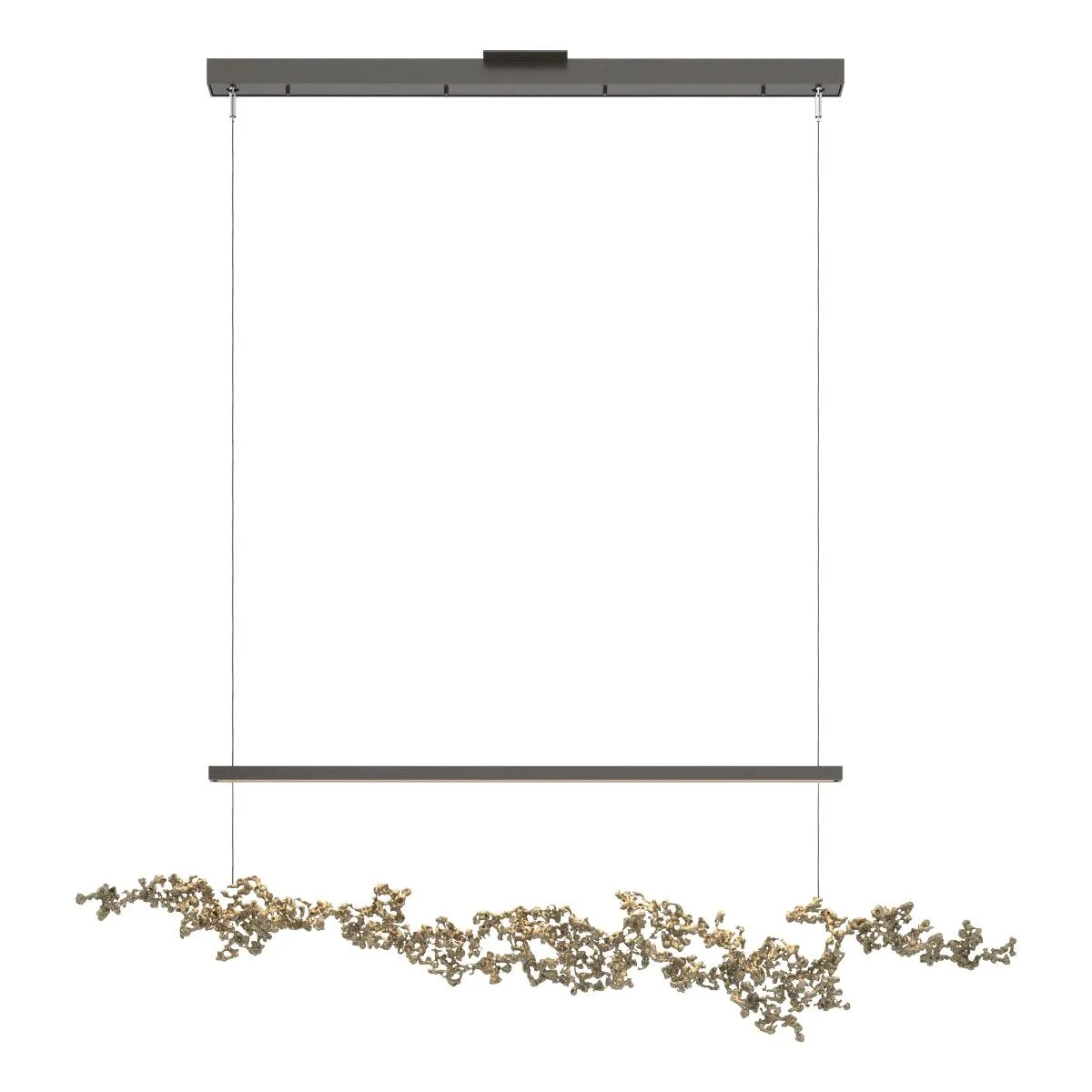 Coral 56 in. LED Linear Pendant Light Oil Rubbed Bronze finish