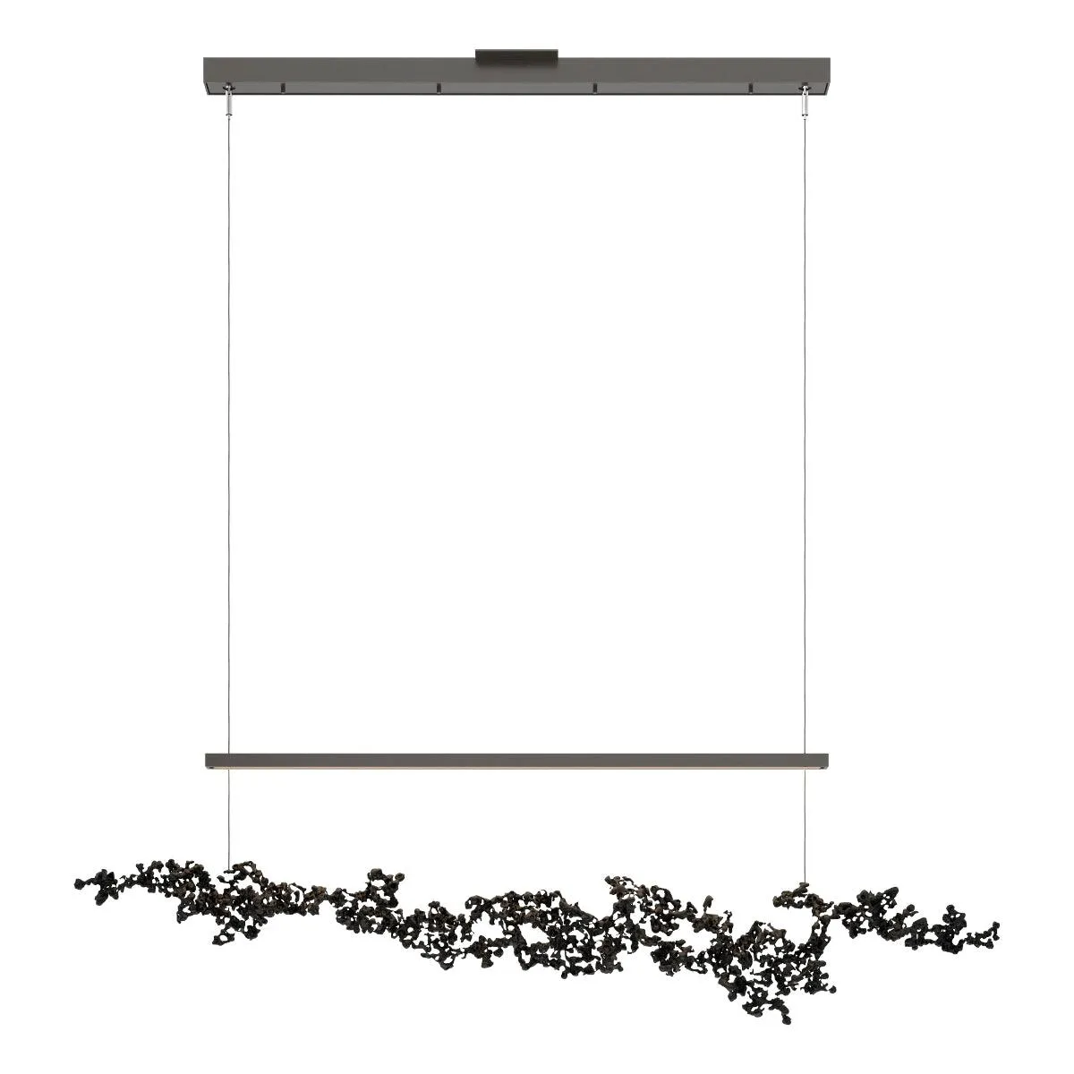 Coral 56 in. LED Linear Pendant Light Oil Rubbed Bronze finish
