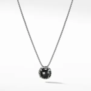 David Yurman Chatelaine Pendant Necklace with Black Onyx