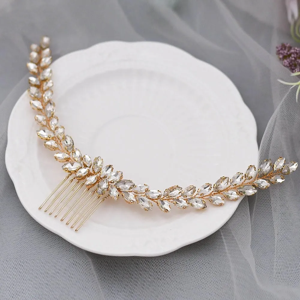 Dazzling Vine Tiara Comb