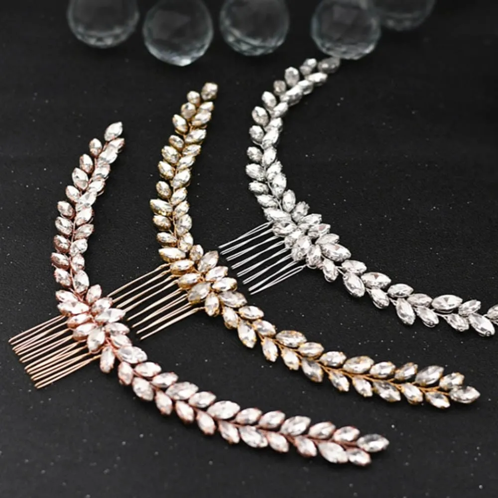 Dazzling Vine Tiara Comb