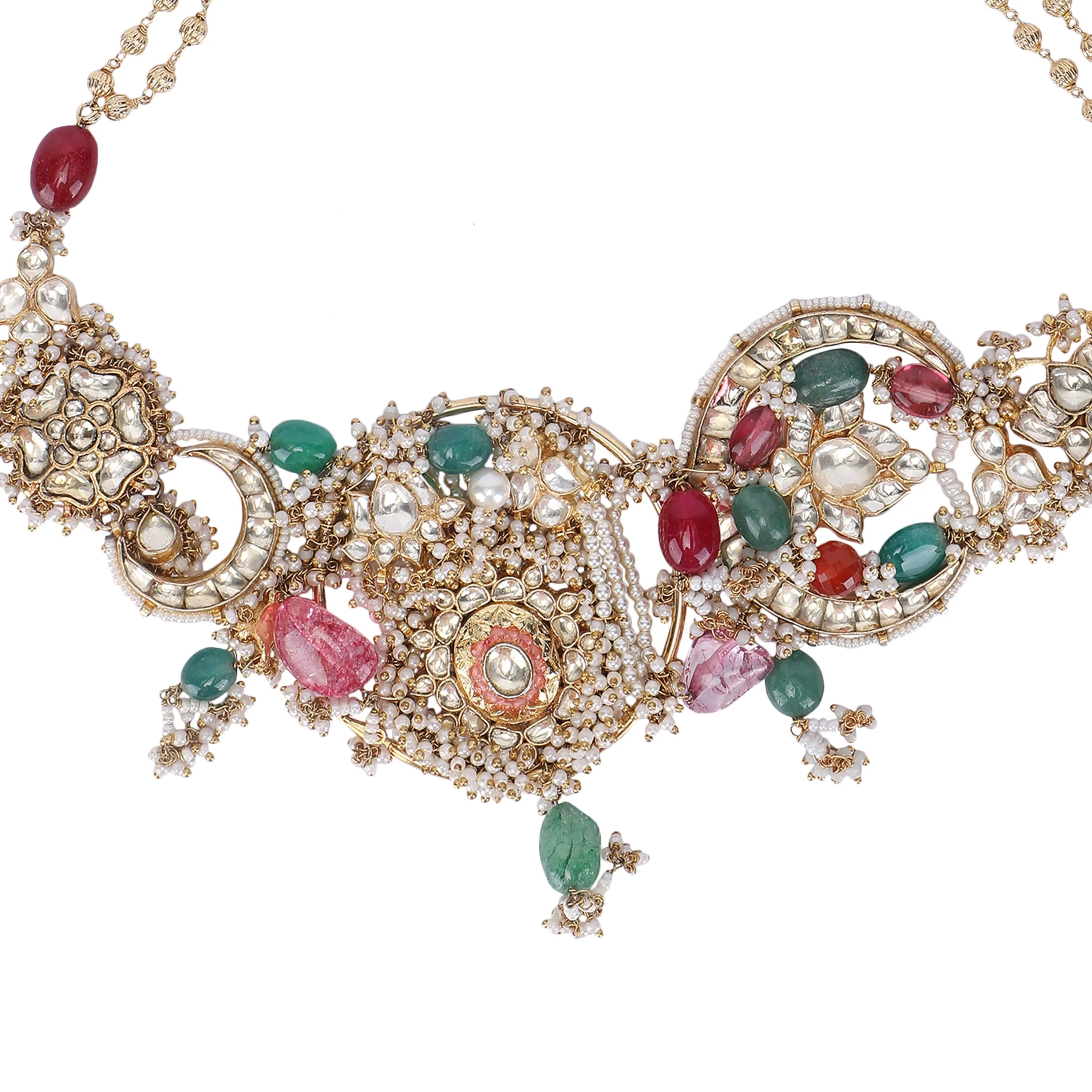 GUTHAI  Gauri NECKLACE SET