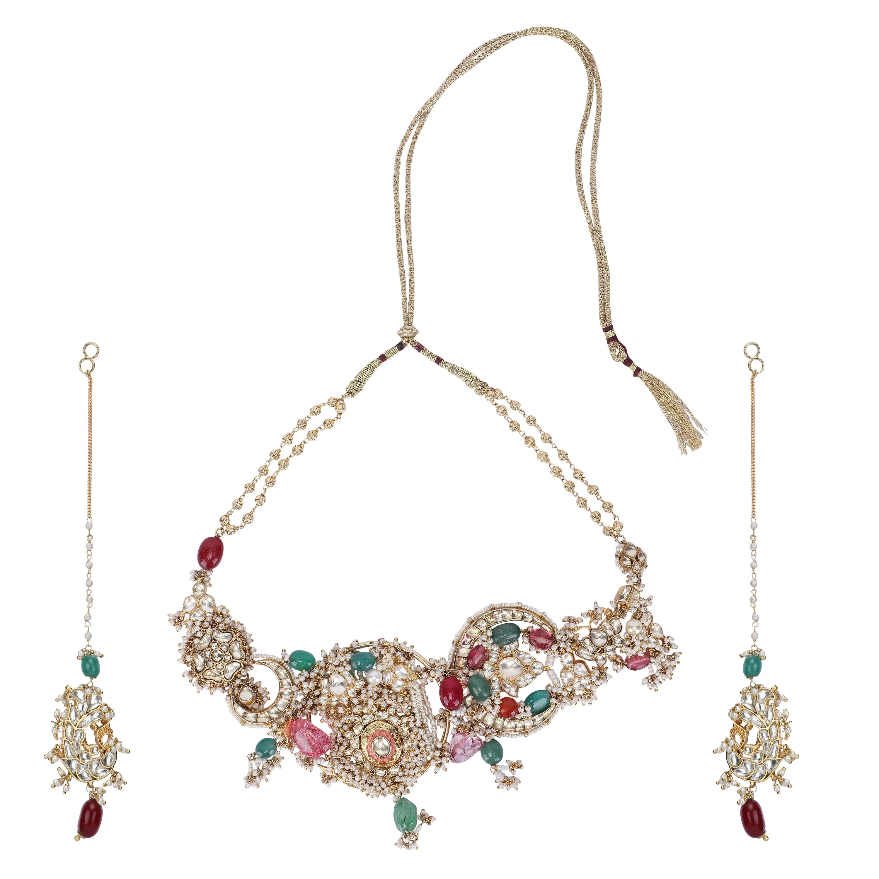GUTHAI  Gauri NECKLACE SET