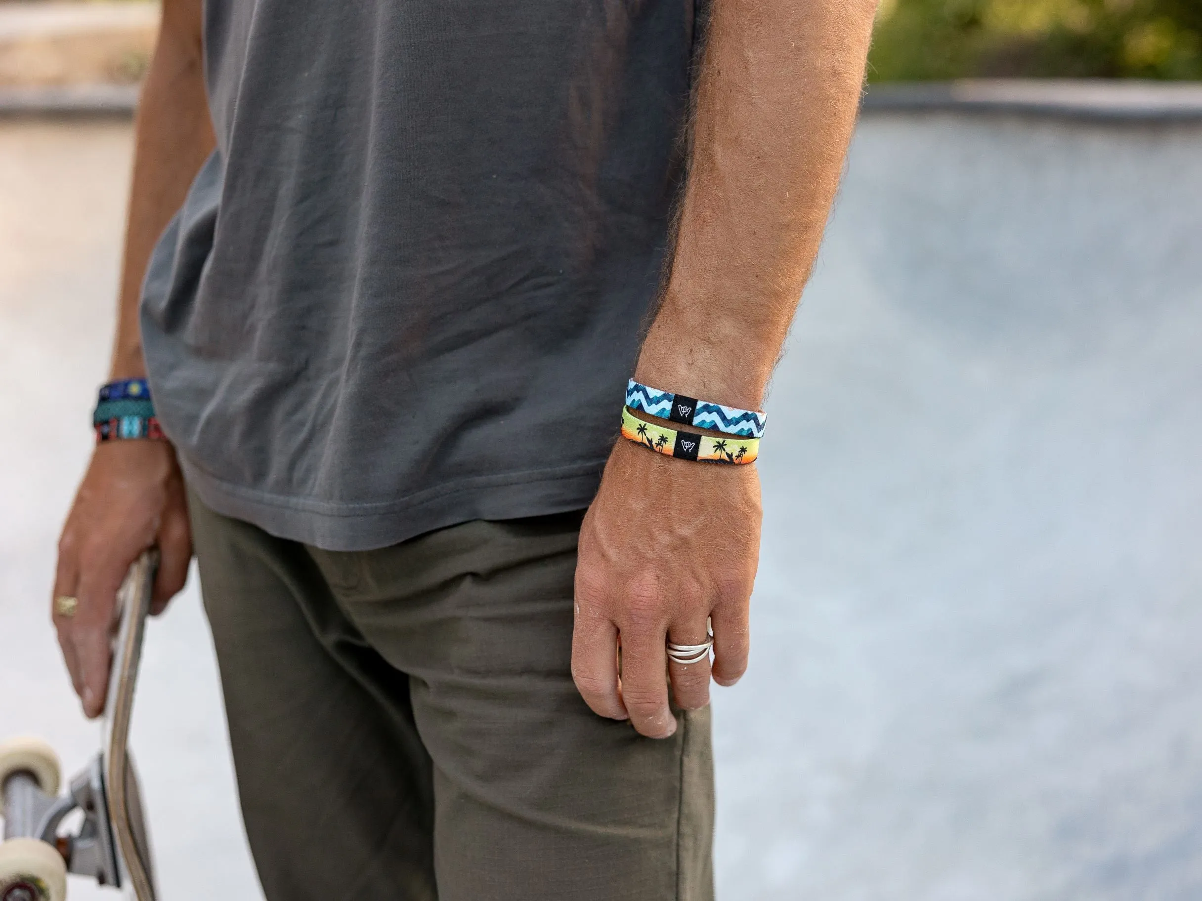 Hawaiian Lei Wristband Bracelet