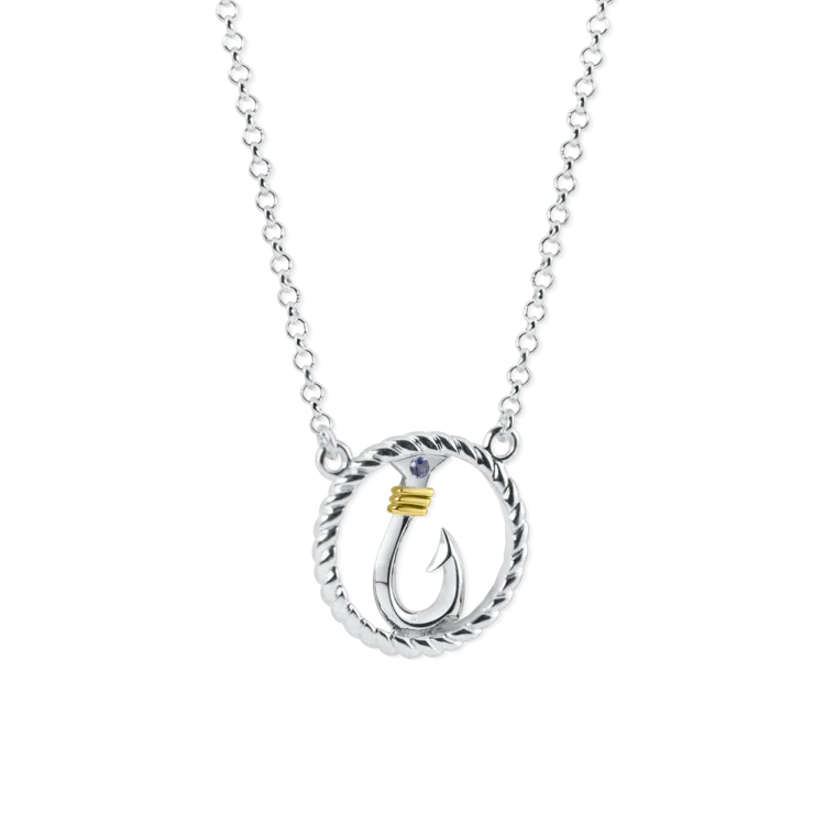 Hook Circle Rope Necklace