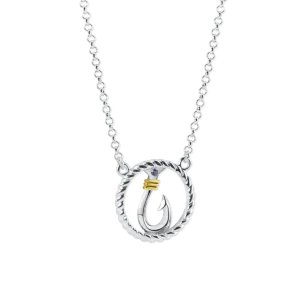 Hook Circle Rope Necklace