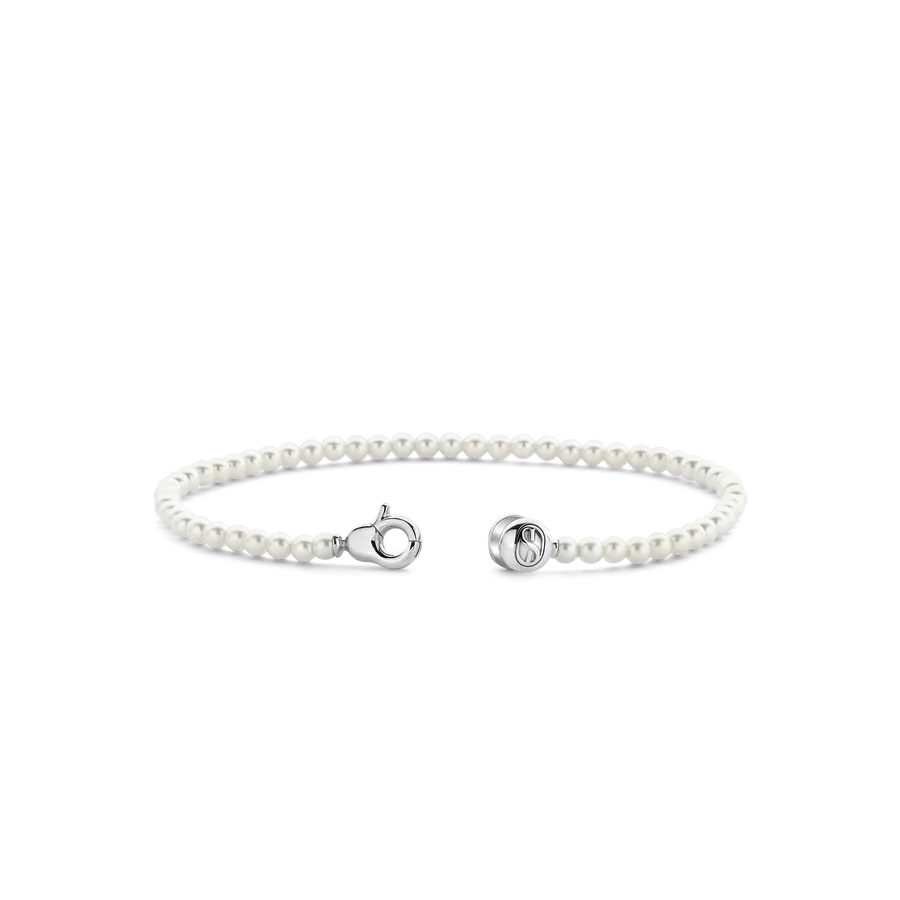 Milano Pearl Bracelet - Silver - 2965PW