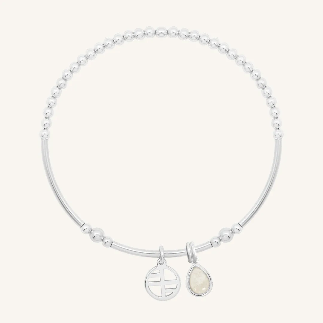 Moonstone Trove Charm Bracelet