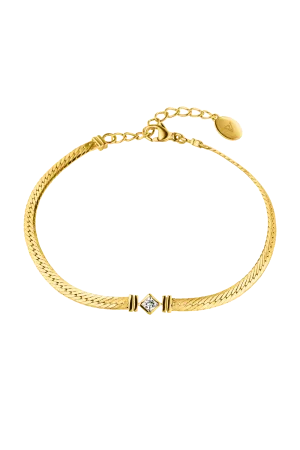Retro Sparkling Bracelet 18K Gold Plated