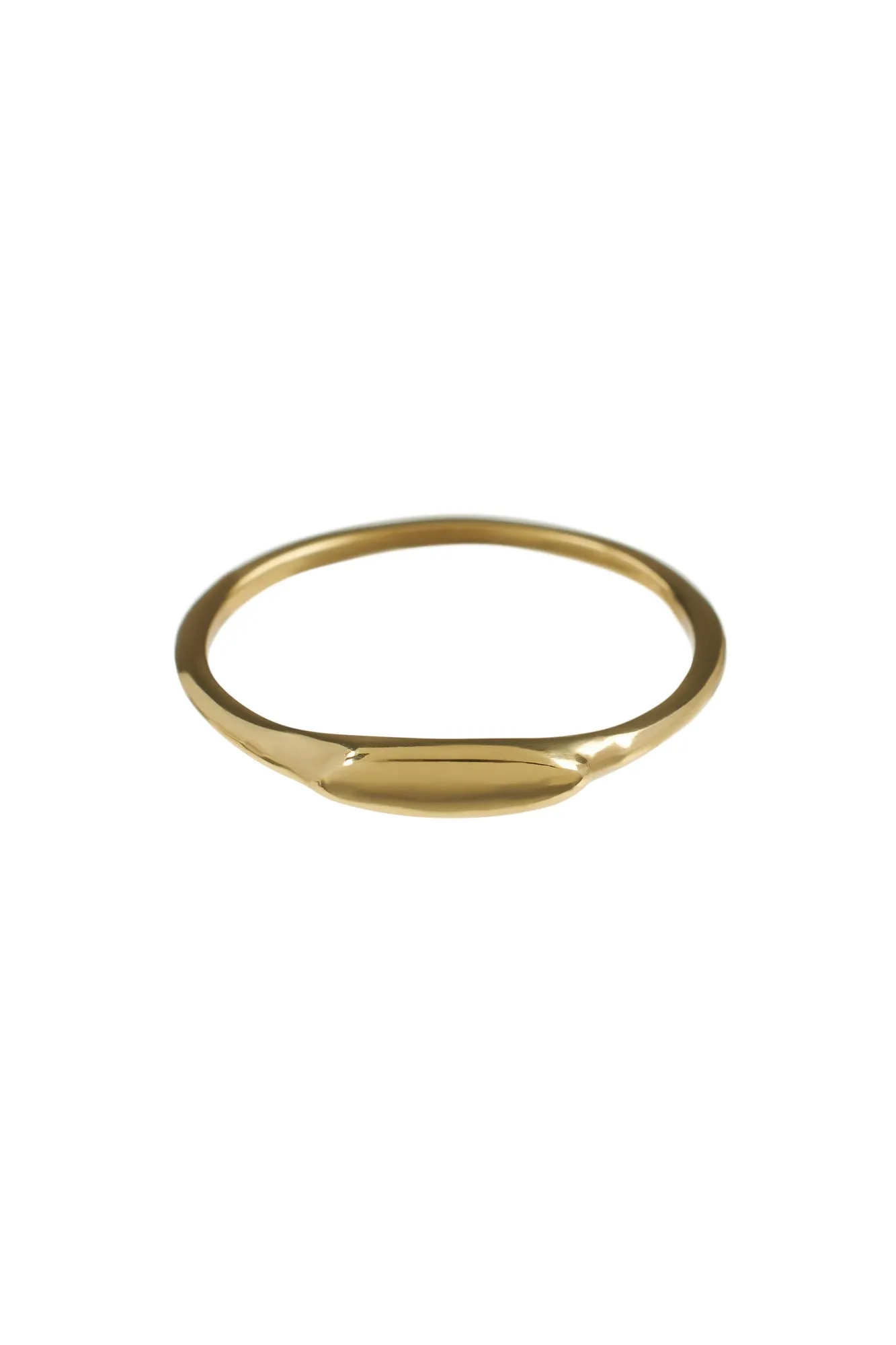 Ring Tiny Signet Gold