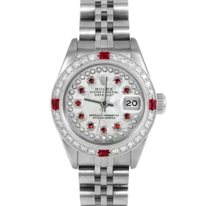 Rolex Datejust 26mm | 69174-WMOP-STRR-4RBY-JBL