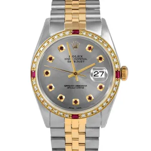 Rolex Datejust 36mm | 1601-TT-SLT-RBY-AM-4RBY-JBL