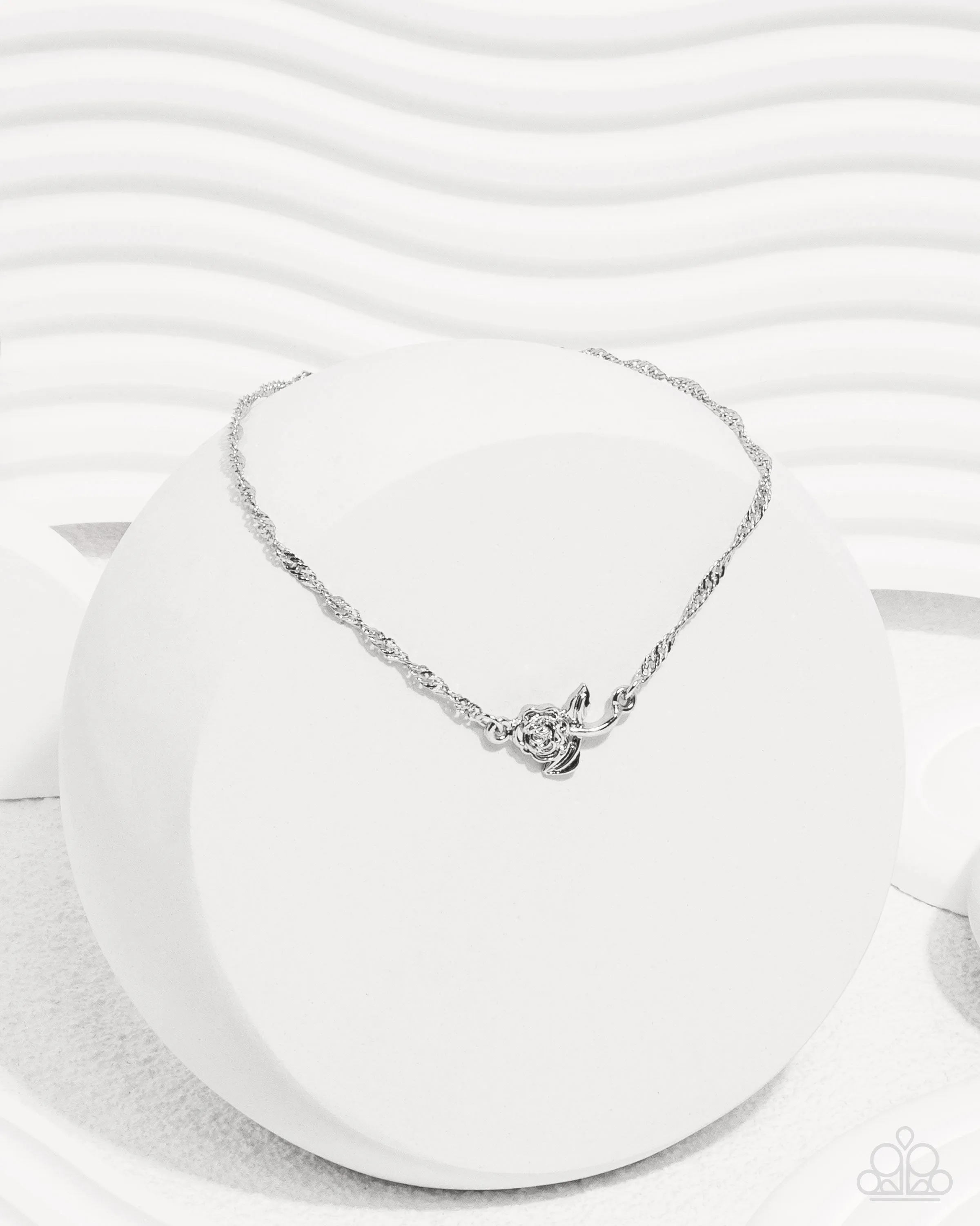 Rose Review - Silver Anklet
