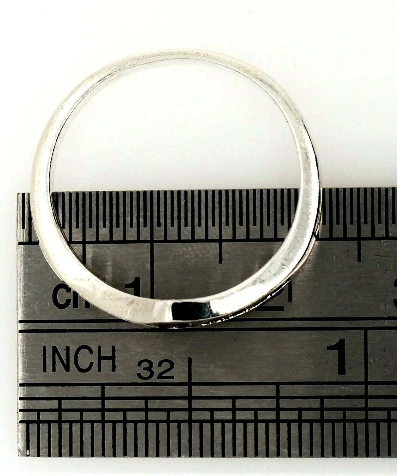 Ruby & Cubic Zirconia 925 Sterling Silver Ring