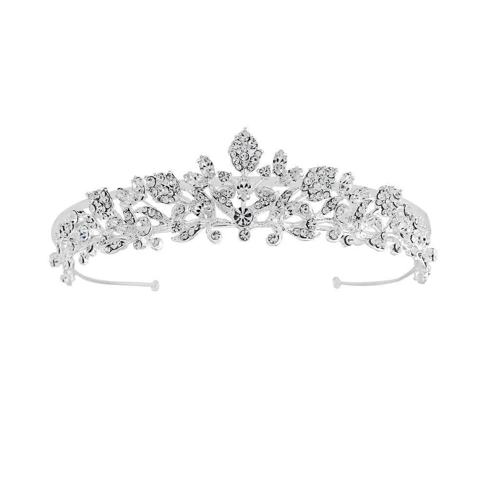 SassB Rosa Crystal Tiara