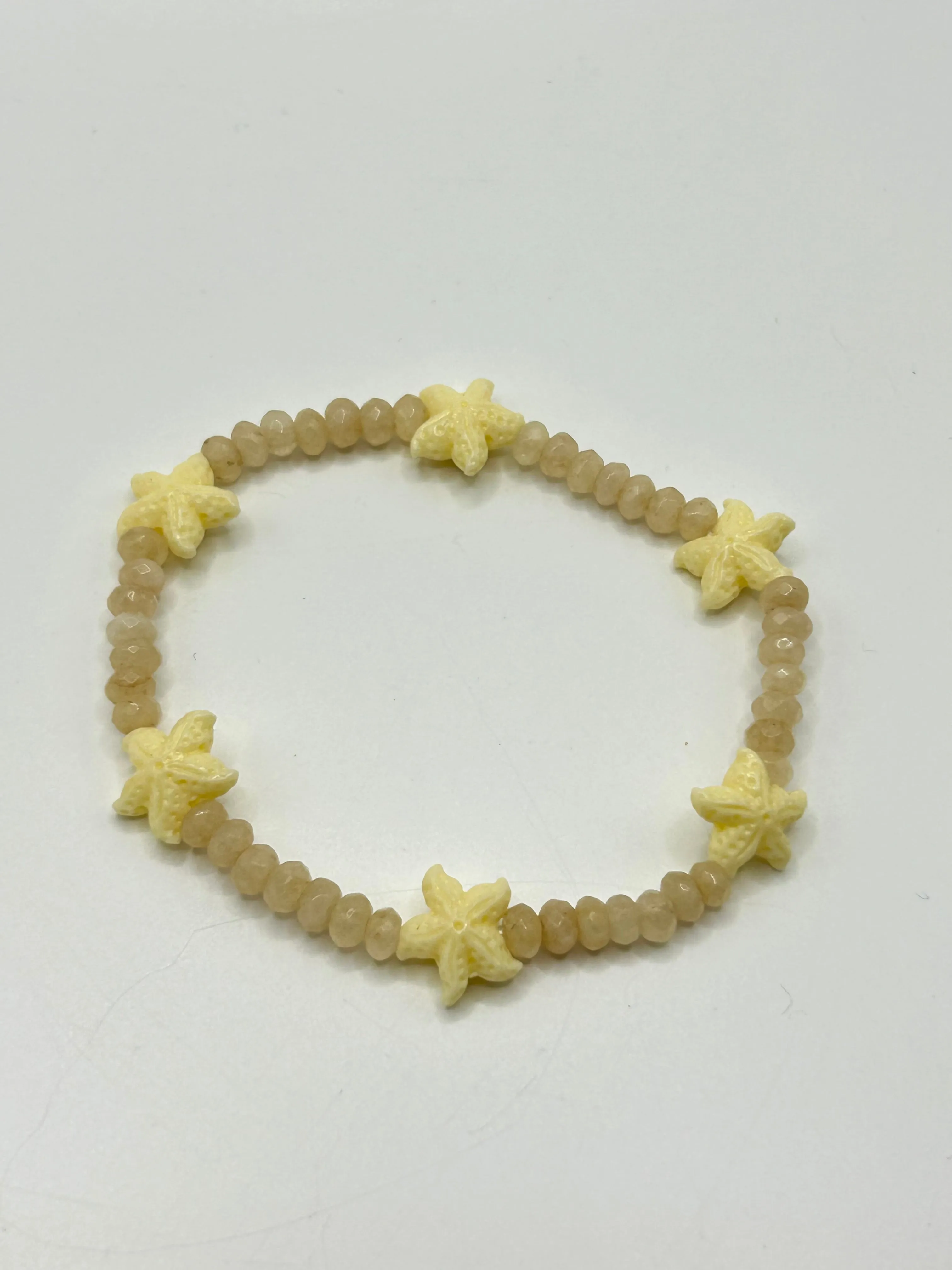 Seastar & Jade Gemstone Bracelet