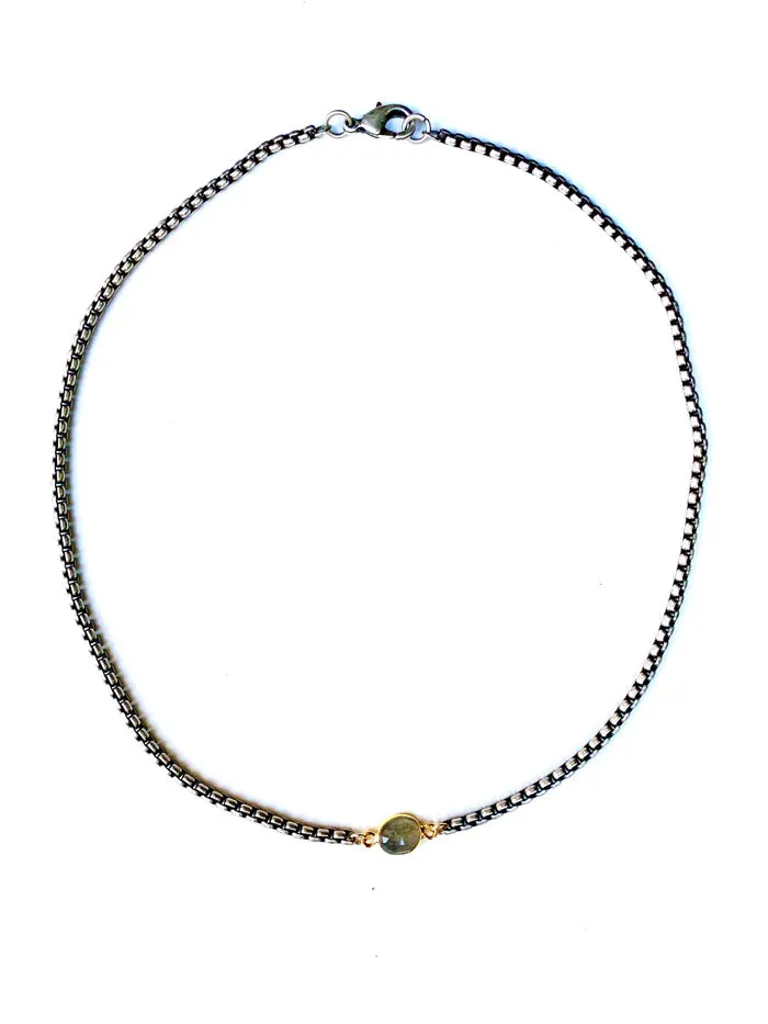 Single Gemstone Necklace