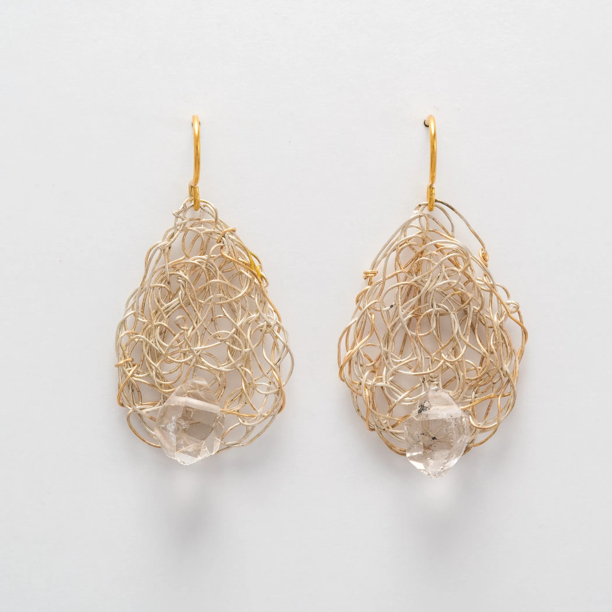 Smokey Quartz Teardrops