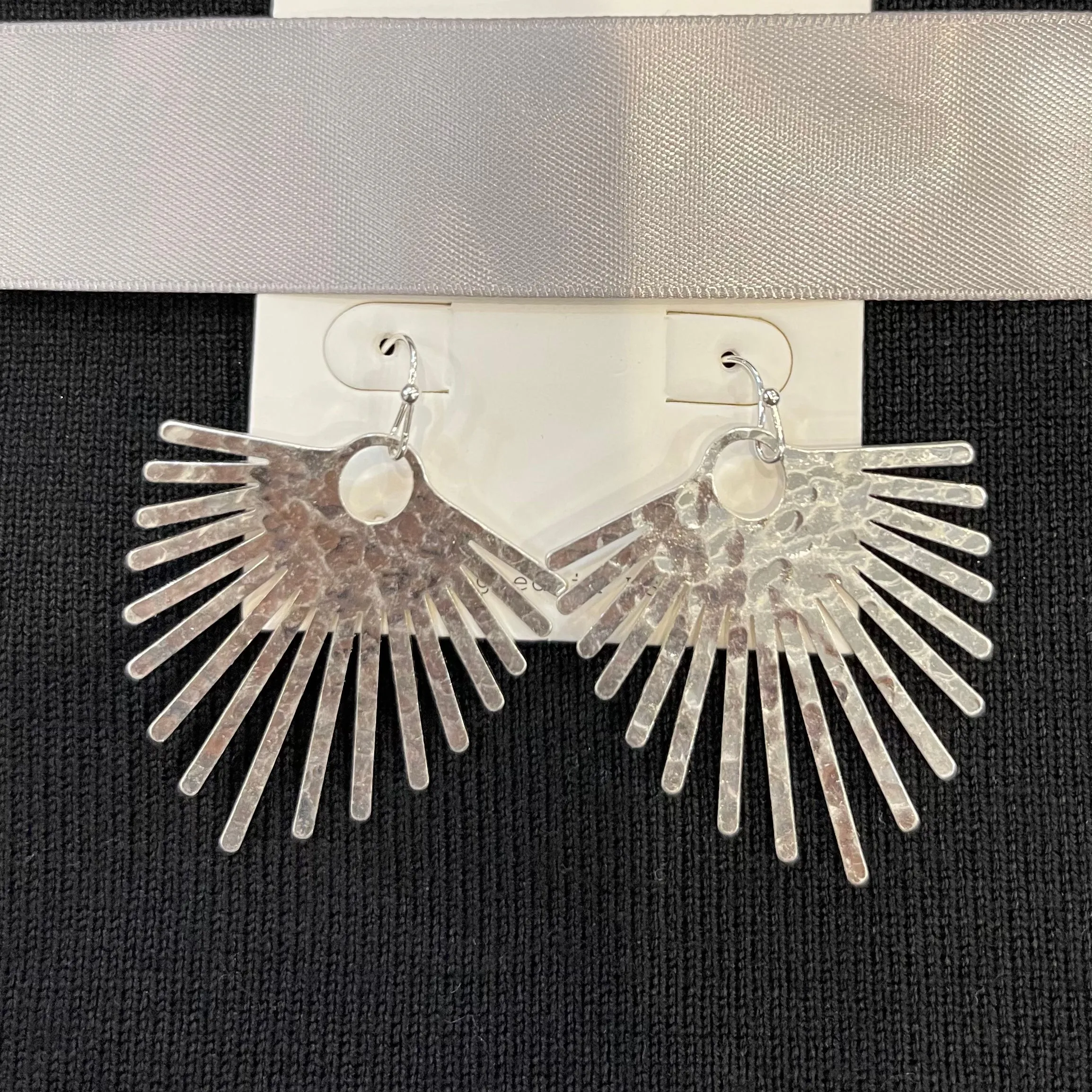Starbursting Abstract Geo Dangle Earrings