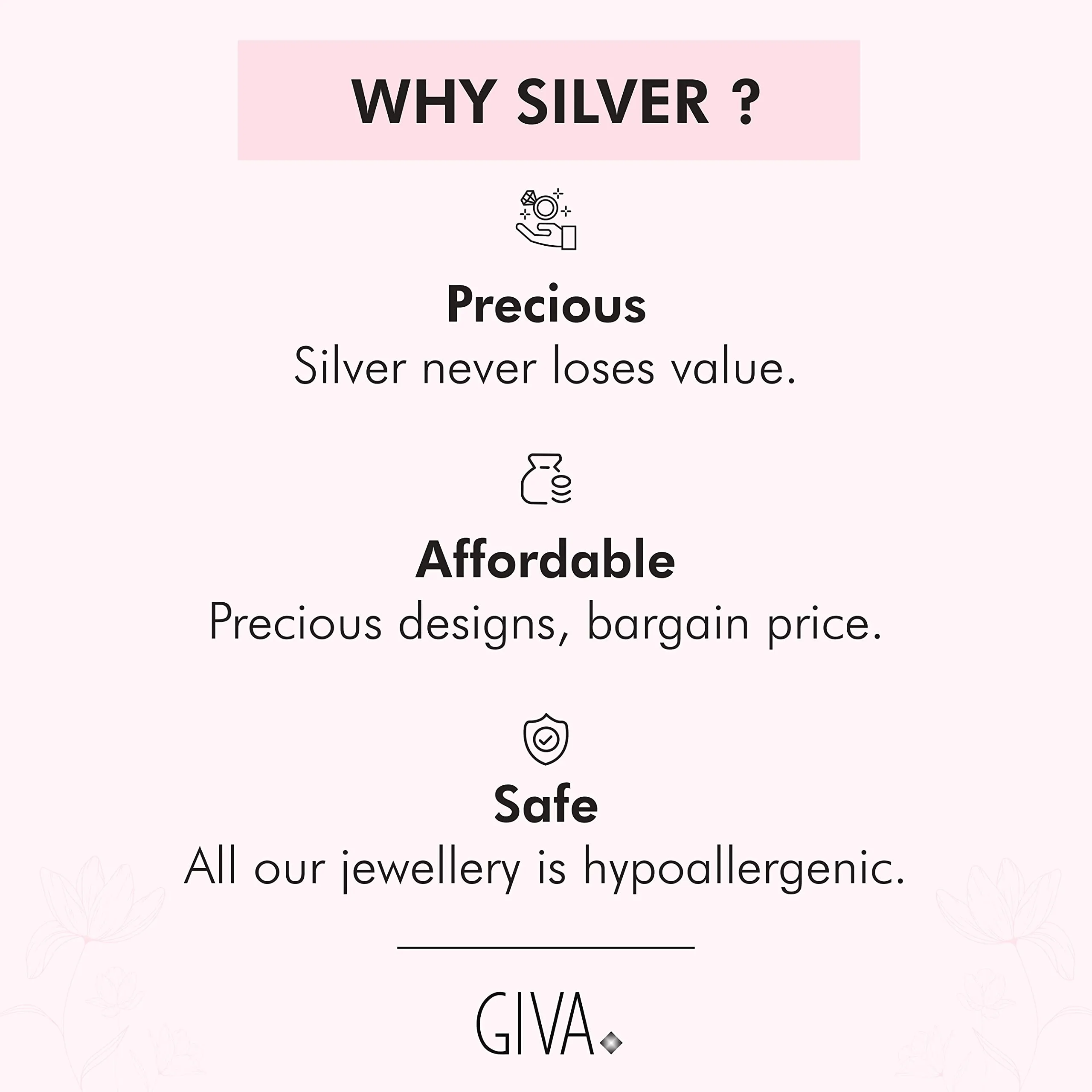 Sterling Silver Hypoallergenic Zircon Stone Necklace for Women Anniversary
