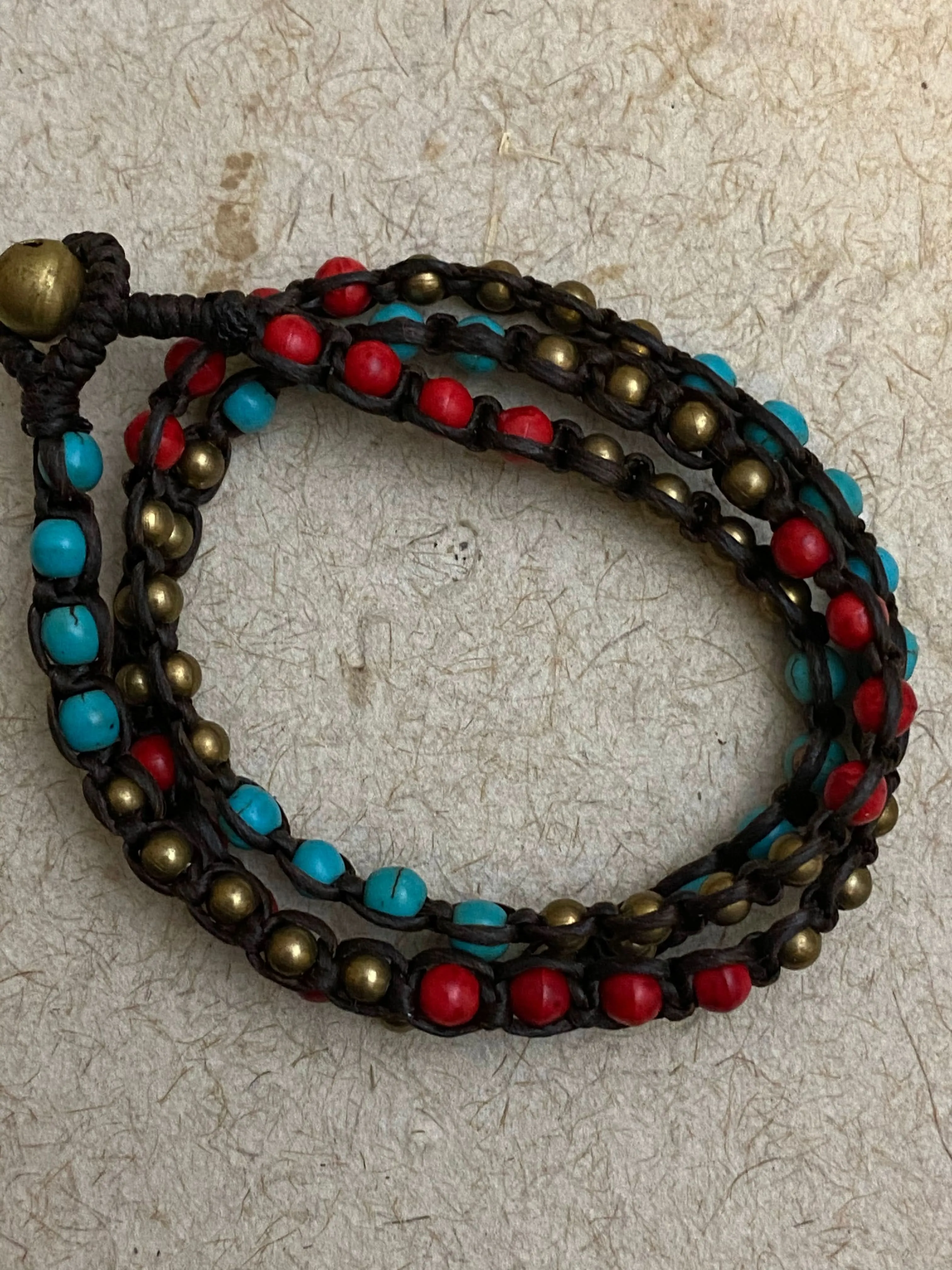 Tribal Nomad Macrame Bracelet