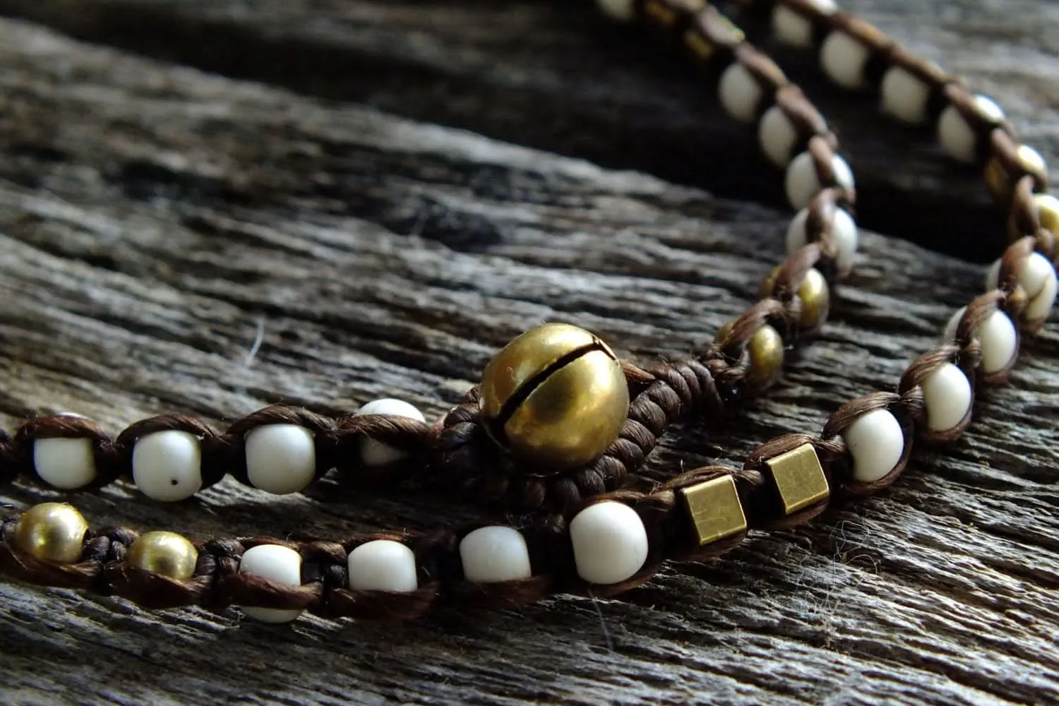 Tribal Nomad Macrame Bracelet