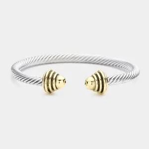 Twisted Metal Cuff Bracelet