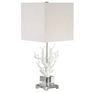 Uttermost Corallo White Coral Table Lamp