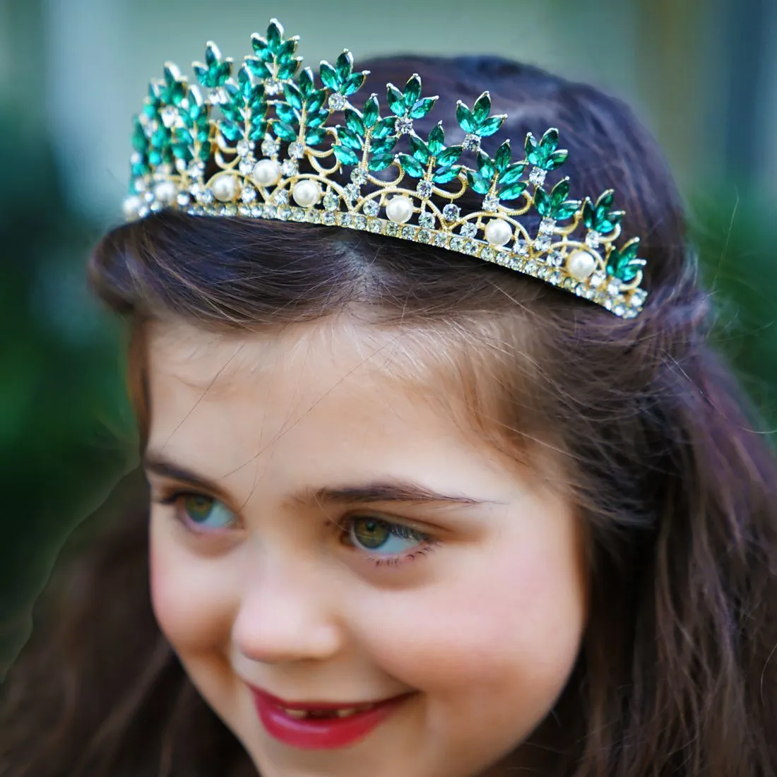 Vineyard of Emerald Green Tiara