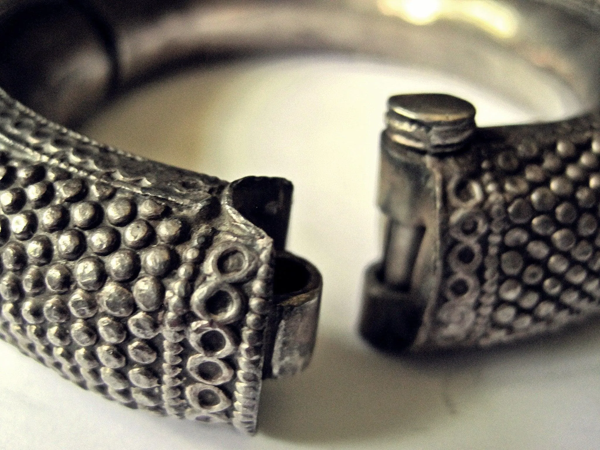 Vintage Silver Indian Bracelet or Anklet