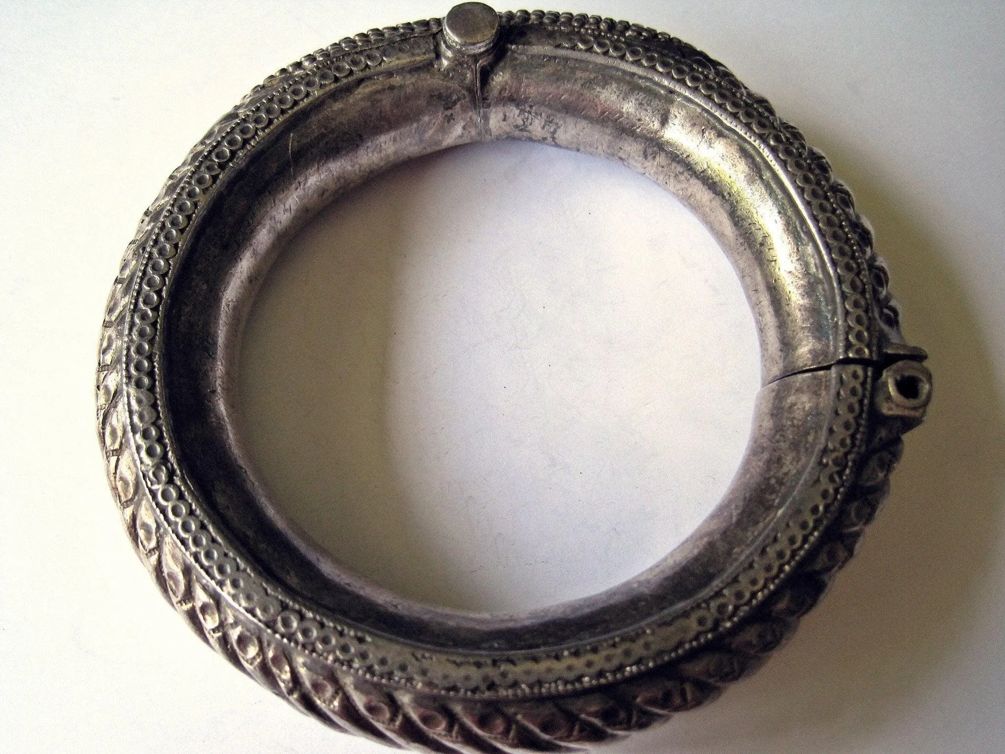 Vintage Silver Indian Bracelet or Anklet
