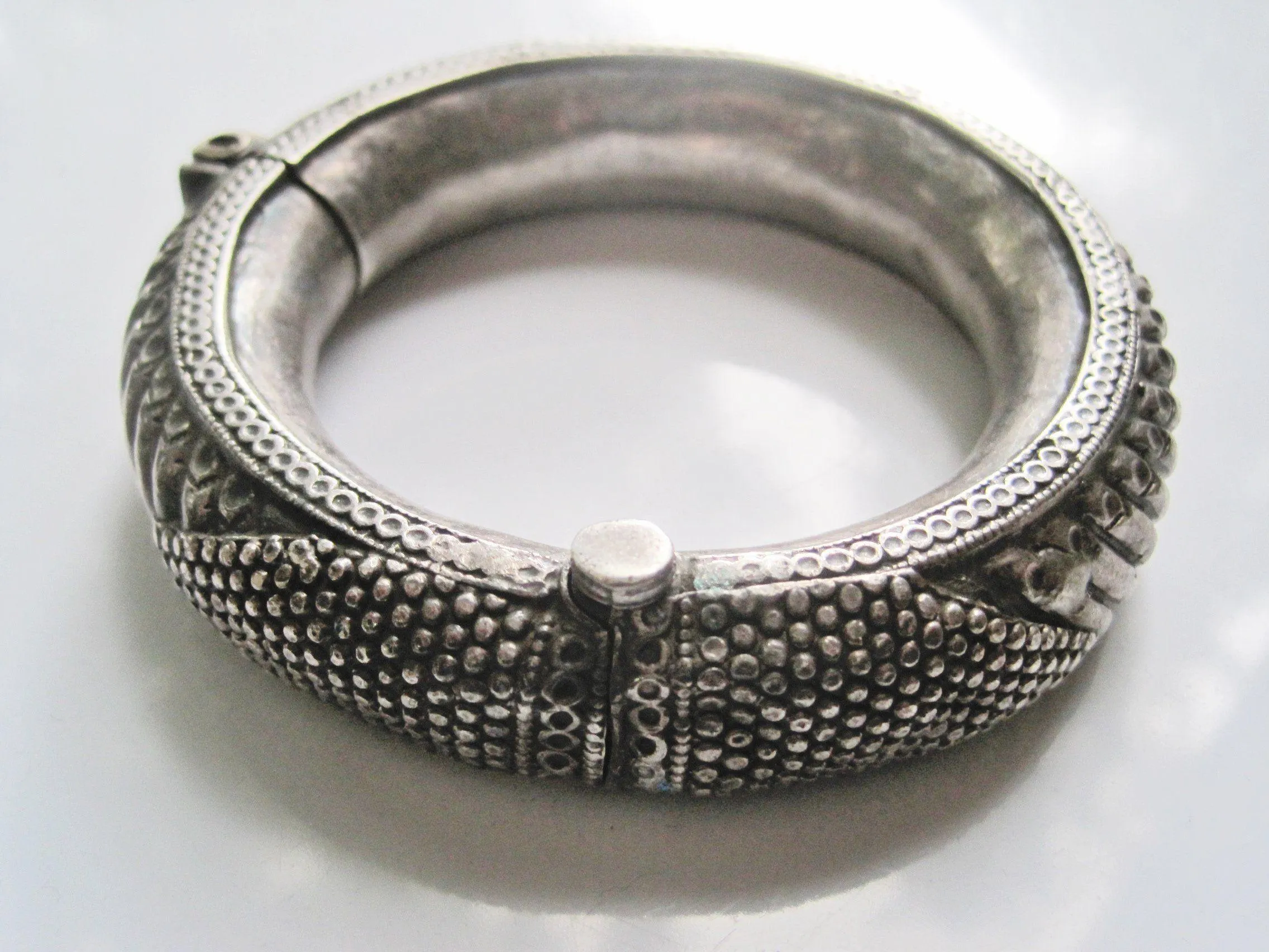 Vintage Silver Indian Bracelet or Anklet