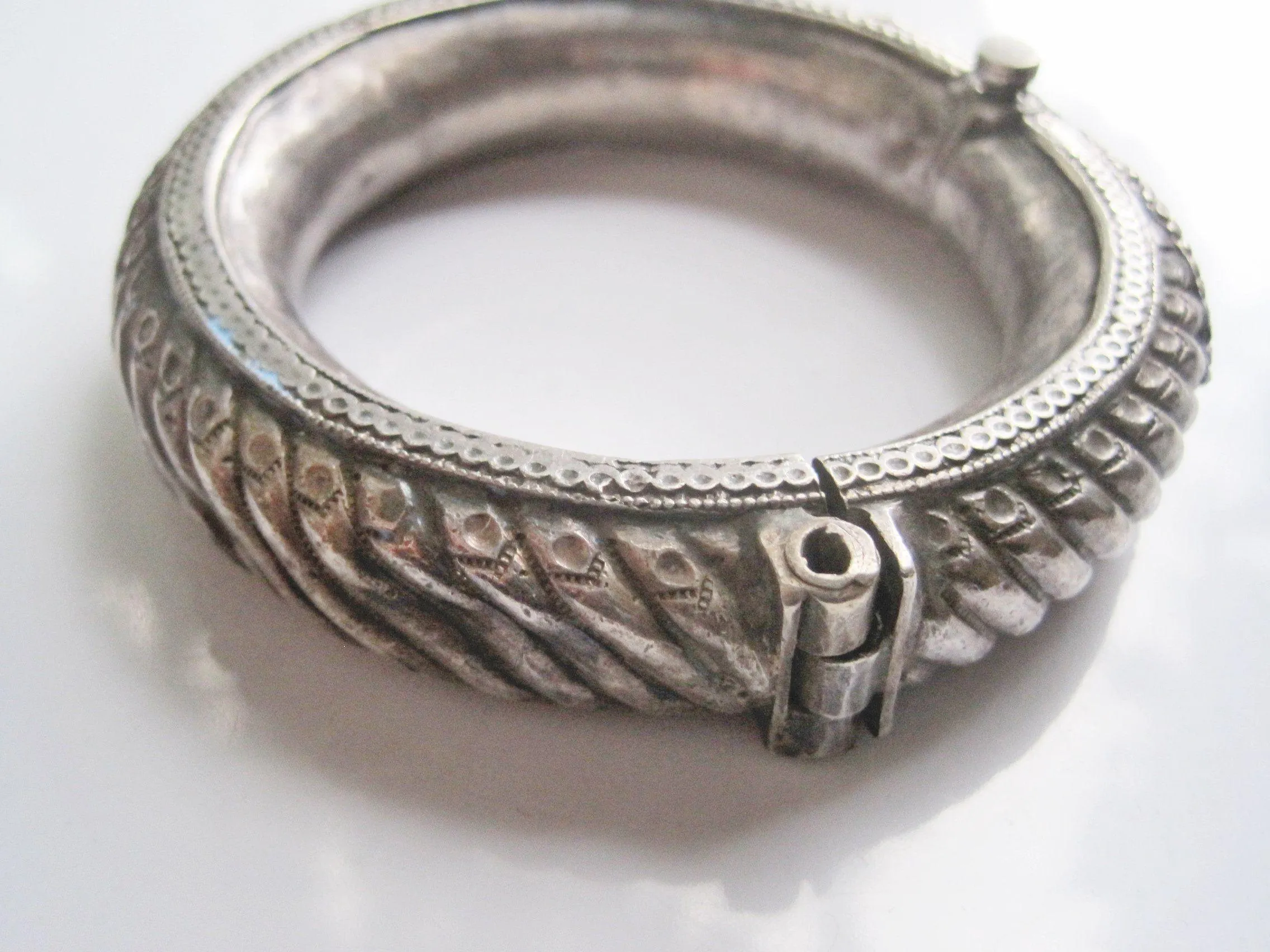 Vintage Silver Indian Bracelet or Anklet