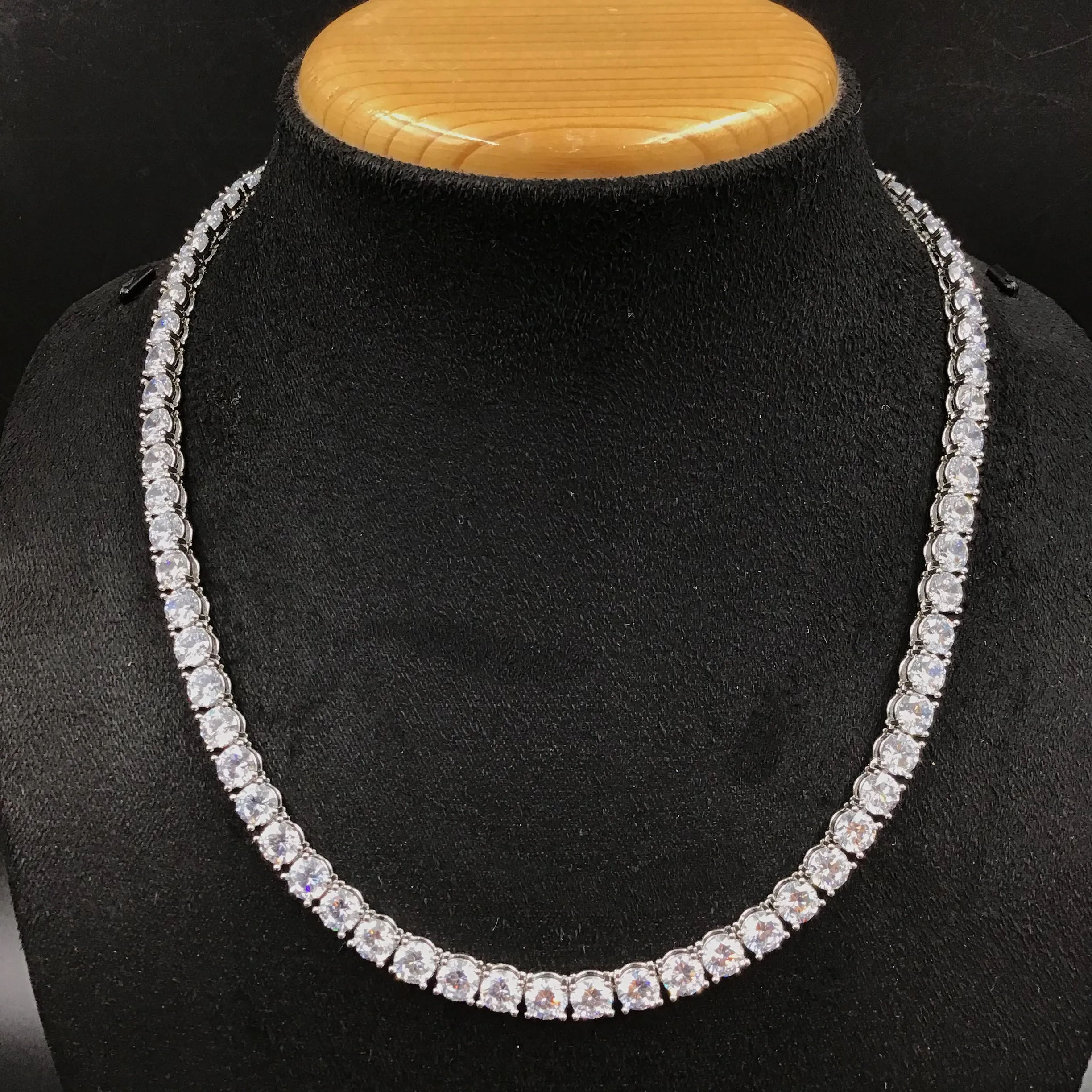 Zircon/AD Necklace Set 7953-05